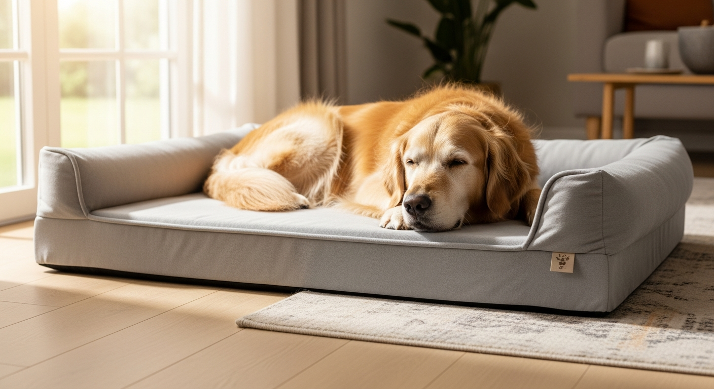 Knuffelwuff Orthopedic Dog Bed: Relief for Senior Dogs