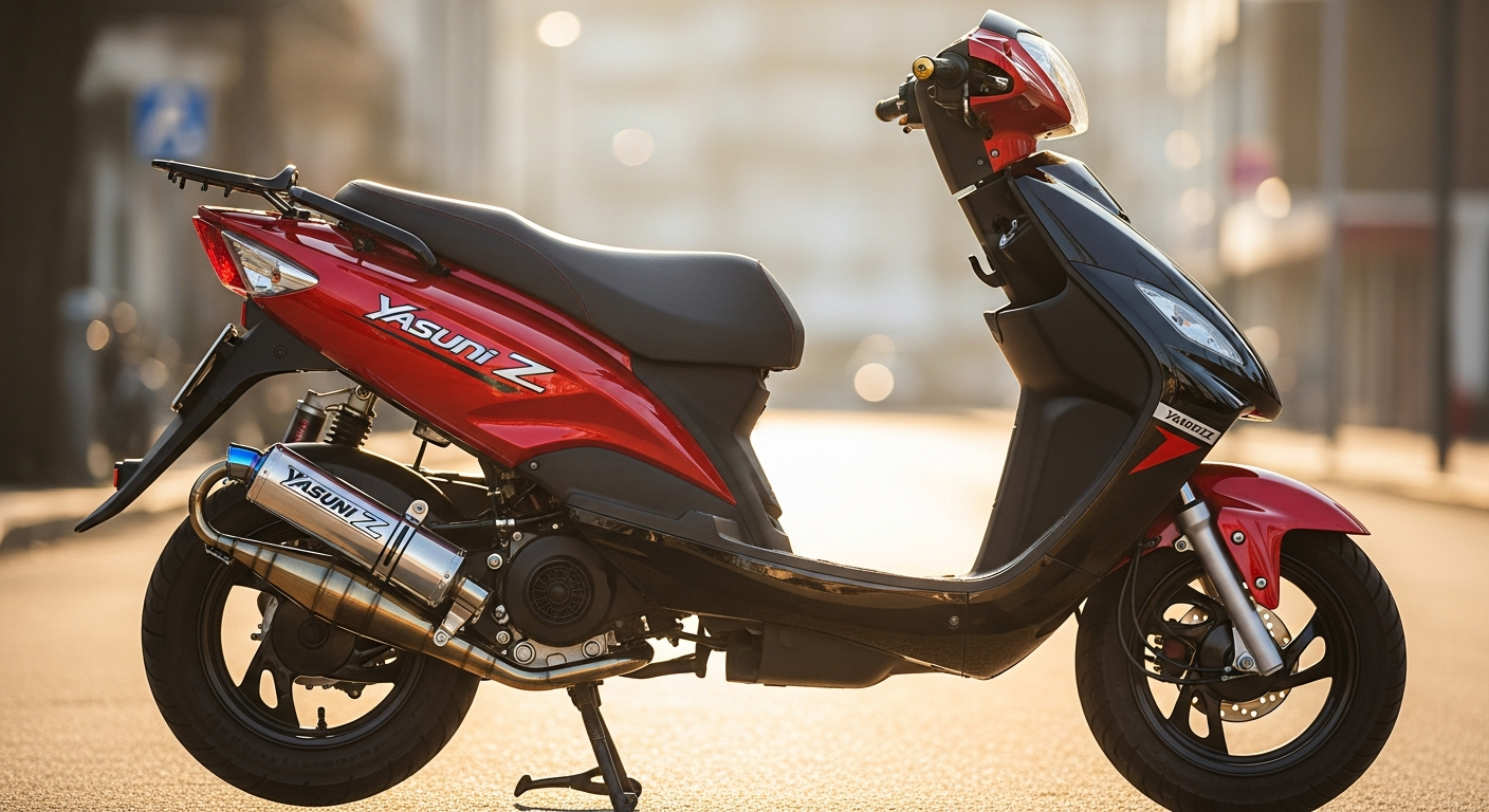 Yasuni Z Exhaust: 50cc Scooter Performance