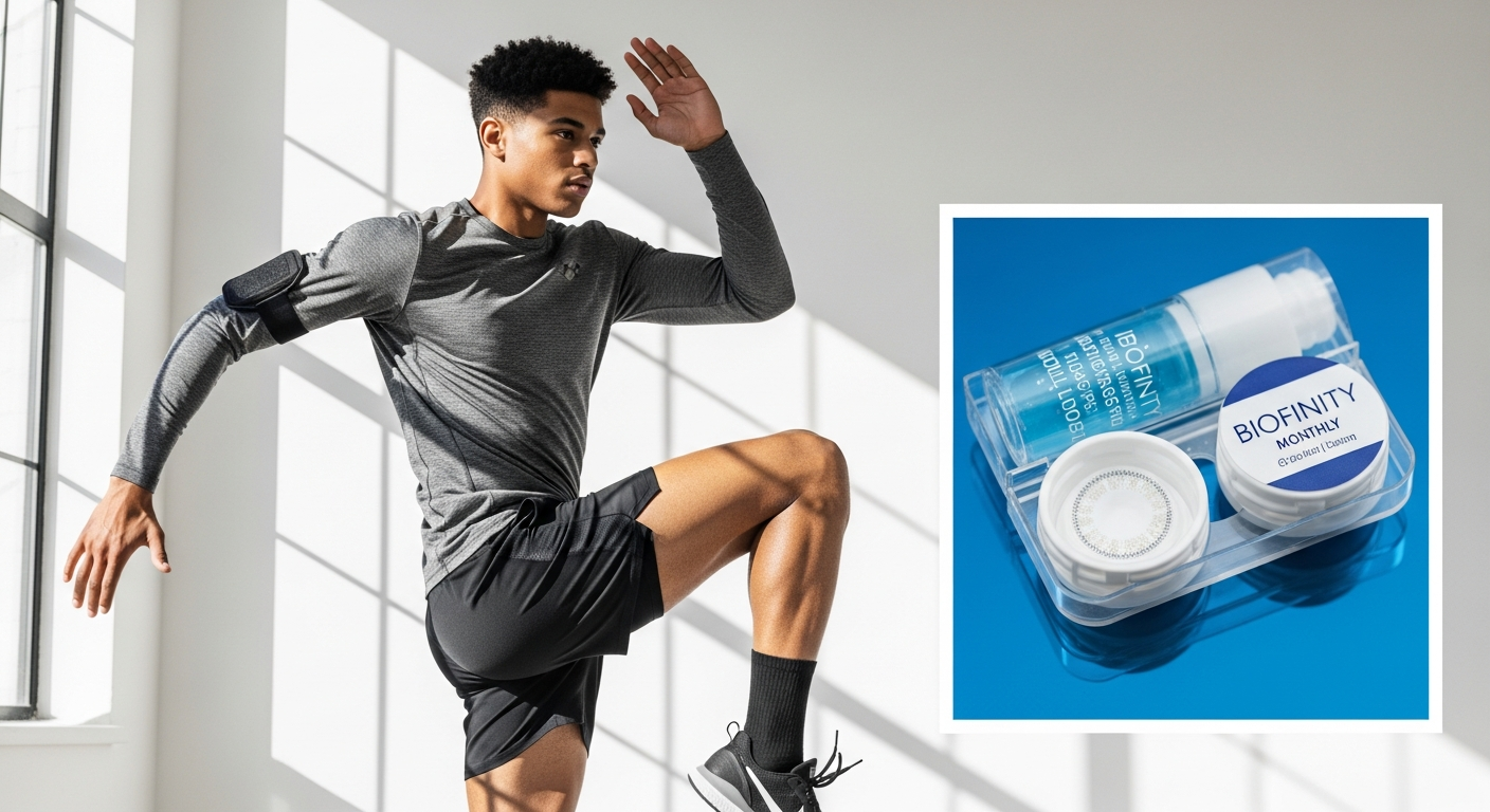 Biofinity Monthly Lenses: Comfort for Active Lifestyles
