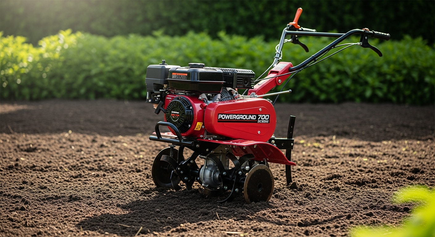 Powerground 700 SC90III Gasoline Tiller Guide