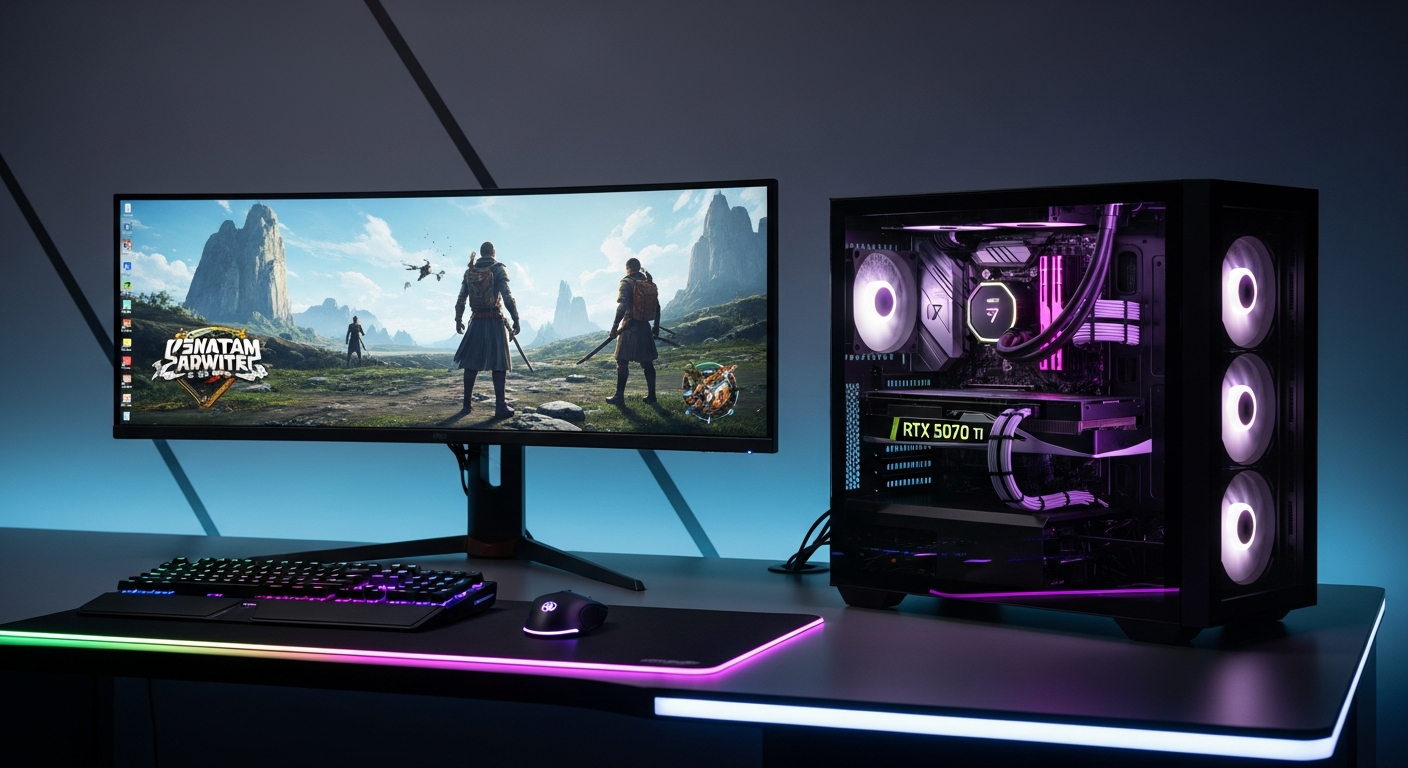 ONE GAMING PC Ryzen 7 RTX 5070 Ti: Ultimate Gaming Build