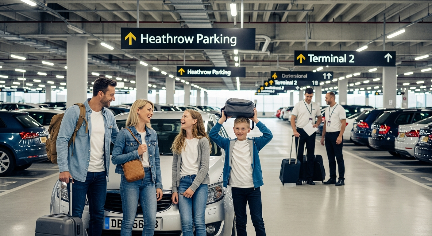 Heathrow Meet and Greet Parking for Busy Families