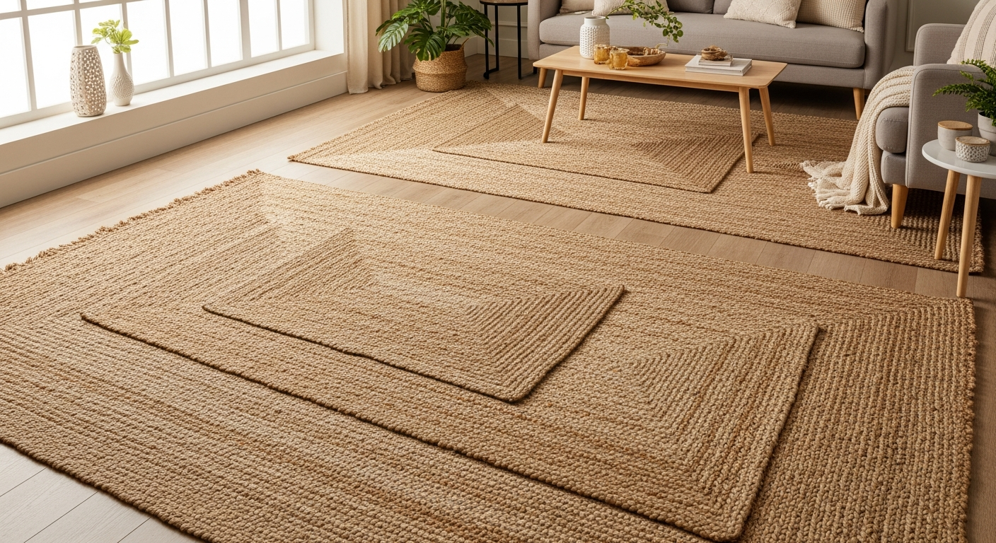 Layer Jute-Blend Rugs for Maximum Design Impact