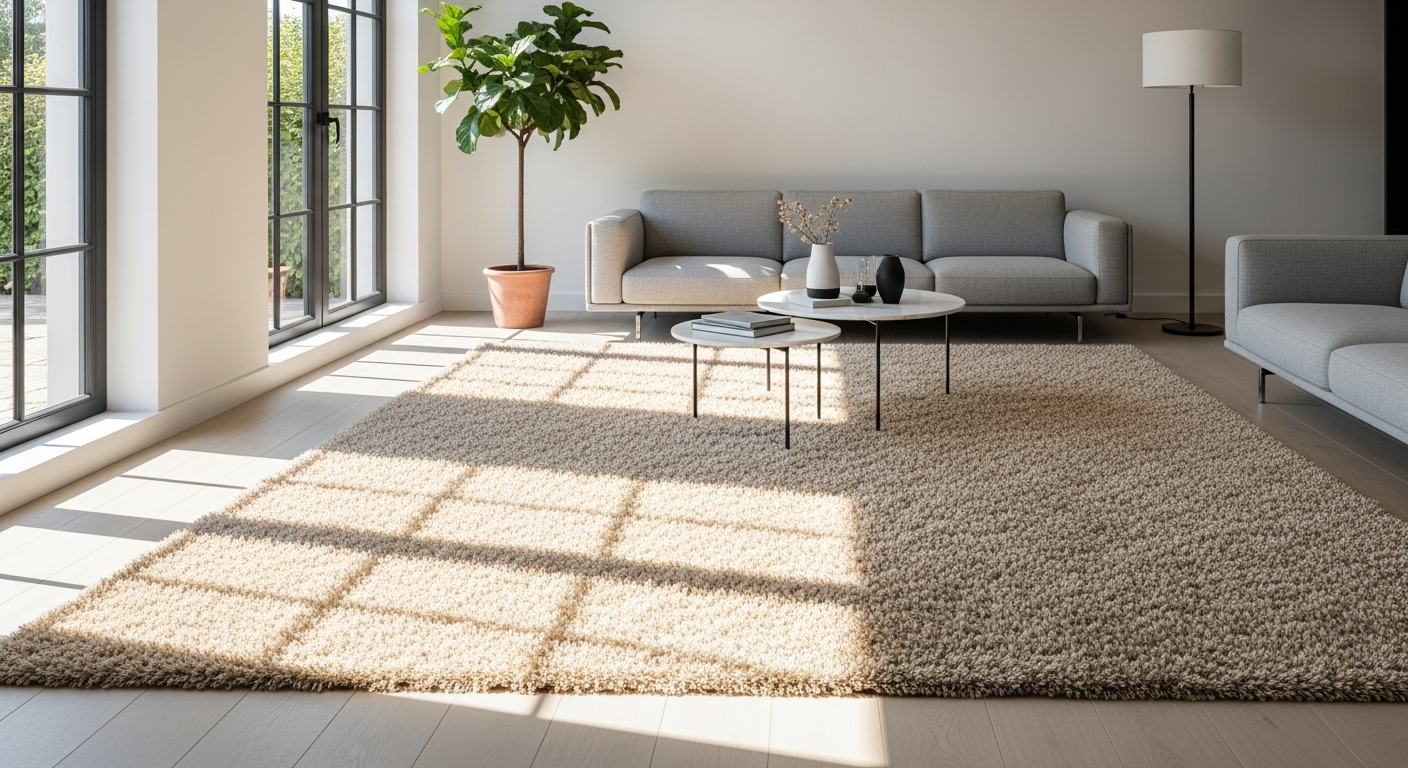 The Beige Shaggy Rug Revolution: Comfort Meets Contemporary Design