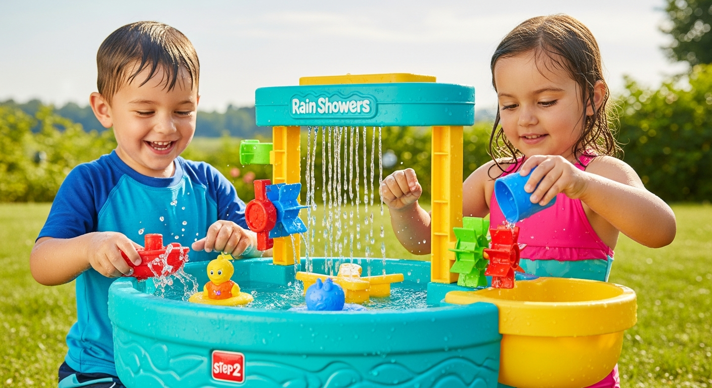 Step2 Rain Showers Water Table: Best Water Play Toy
