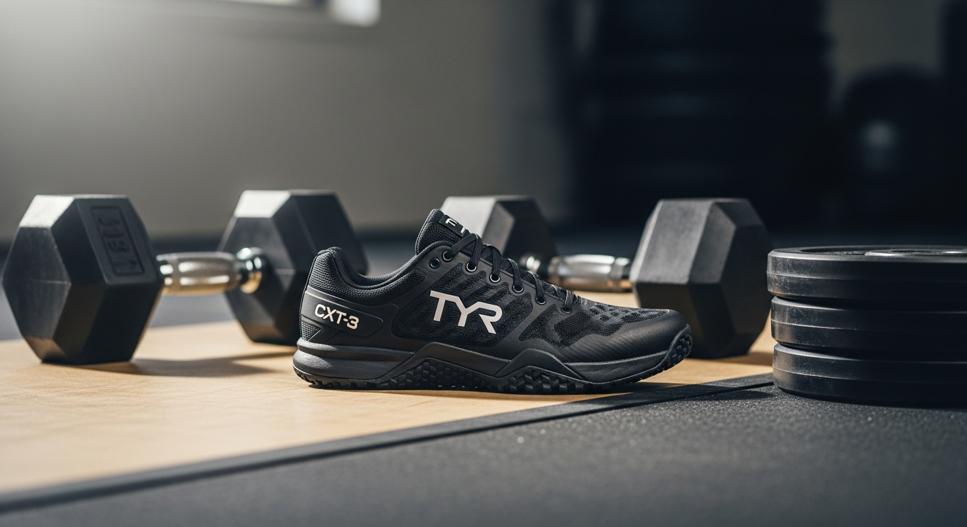 TYR CXT-3 Trainer shoe displayed for heavy lifting and strength training