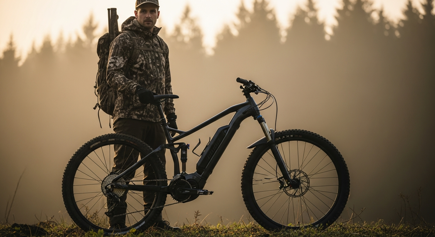 E-Scout Pro Hunting E-Bike: Silent 750W Power
