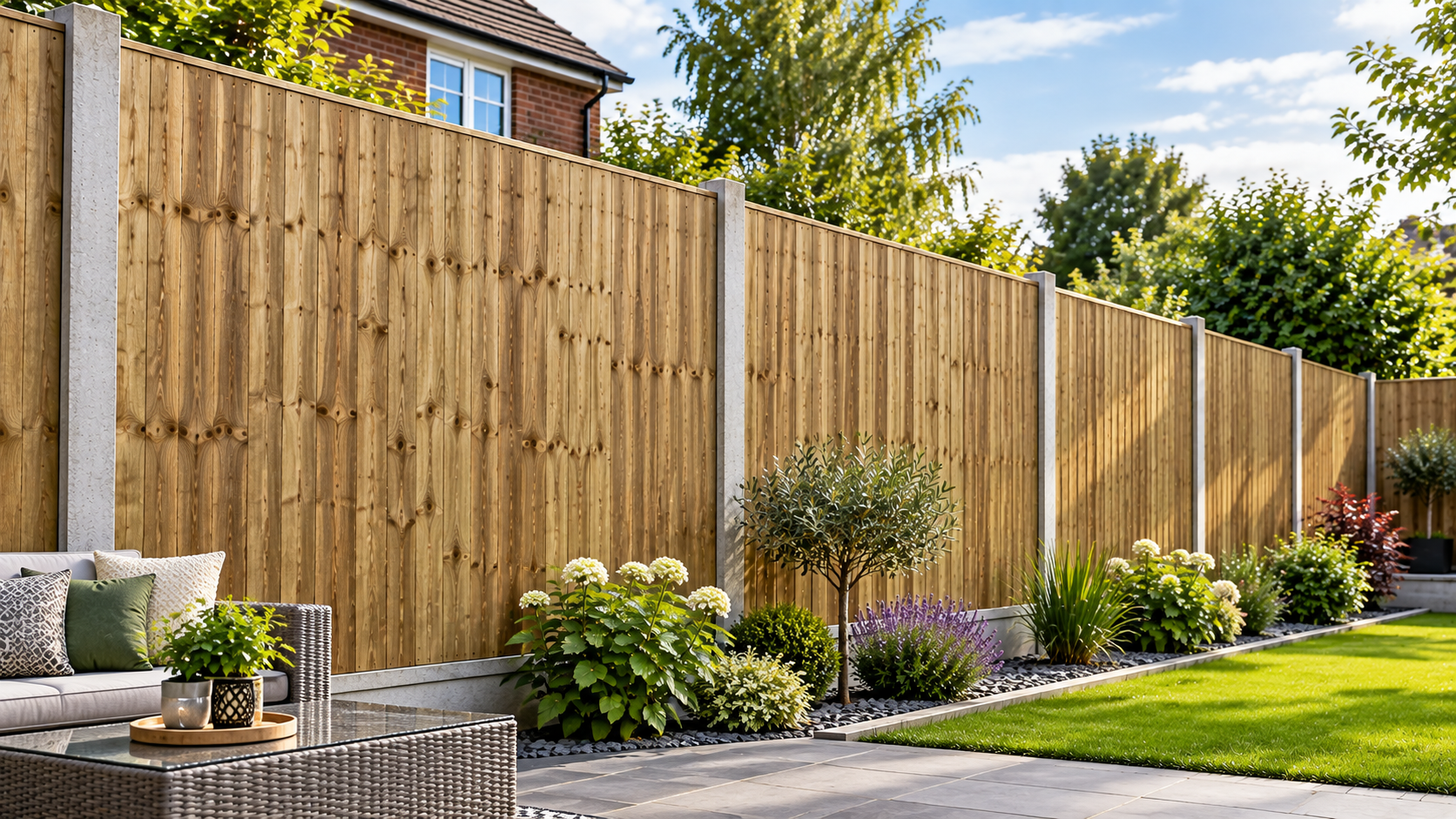 Why Heavy Duty Featheredge Fence Panels UK Work Well for Privacy