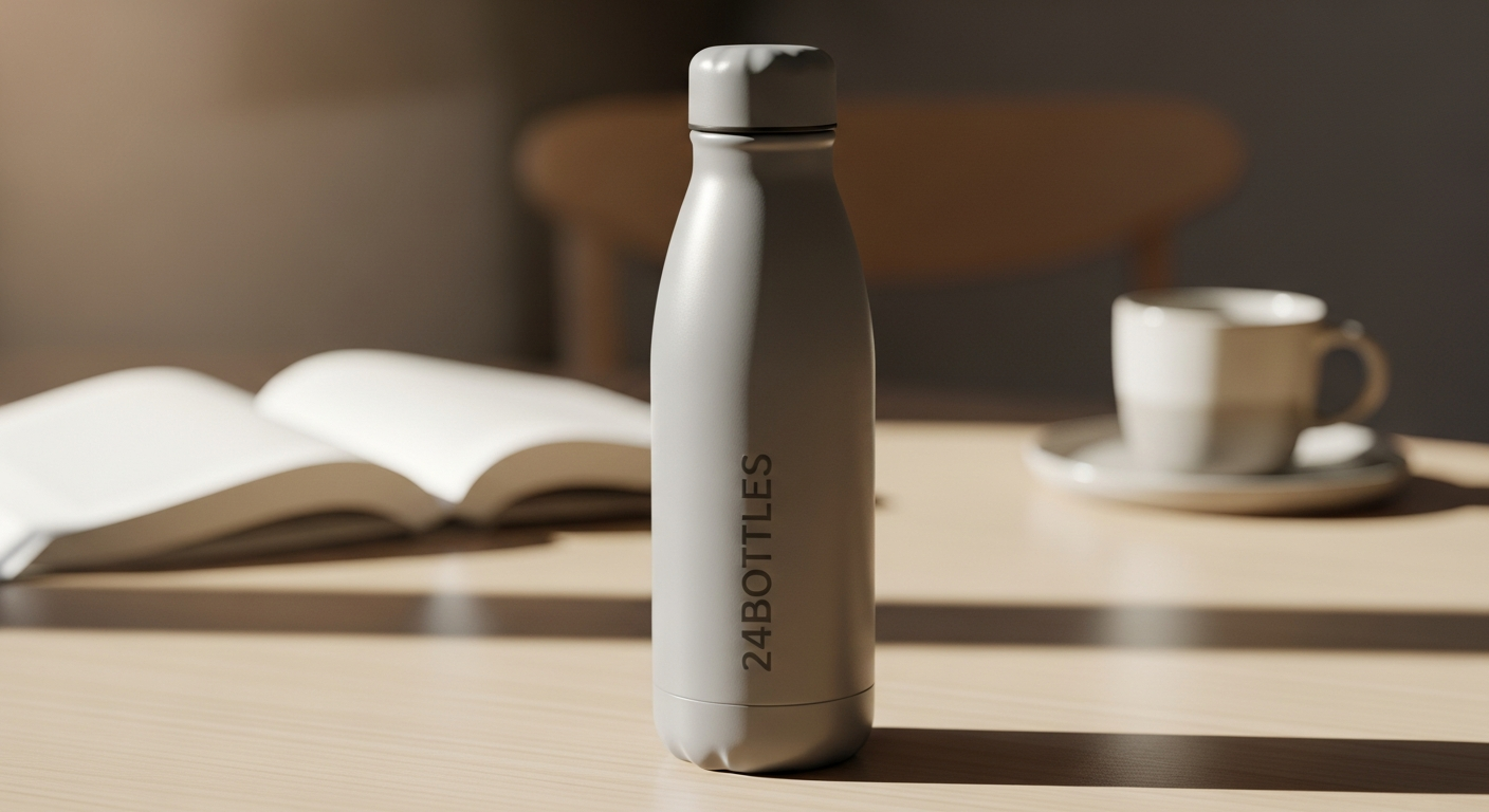 24Bottles Clima insulated stainless steel water bottle in various colors and sizes