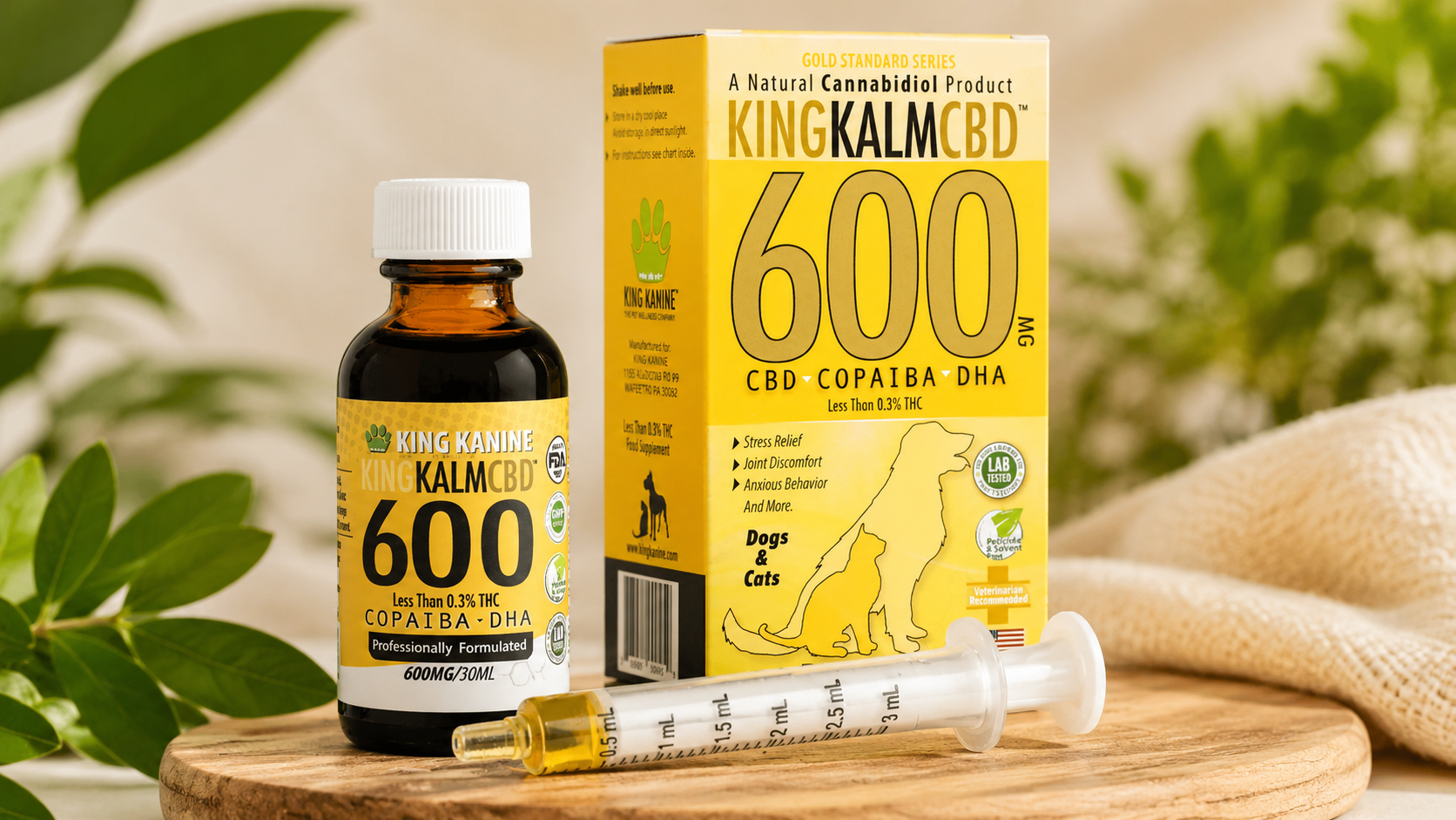 How King Kalm CBD Oil for Senior Dogs Supports Everyday Comfort and Wellness