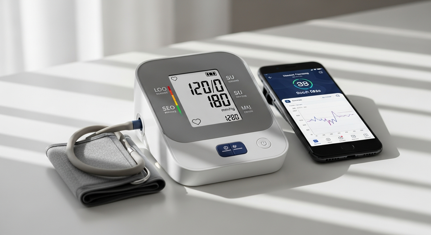 Aktiia Hilo 24/7 blood pressure monitor wearable bracelet on wrist