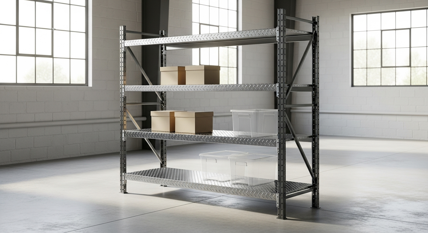 Armadillo Tough 4-Tier Metal Shelf Review