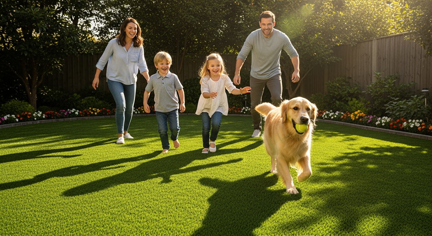 Essex 38mm Artificial Grass for Pets & Families