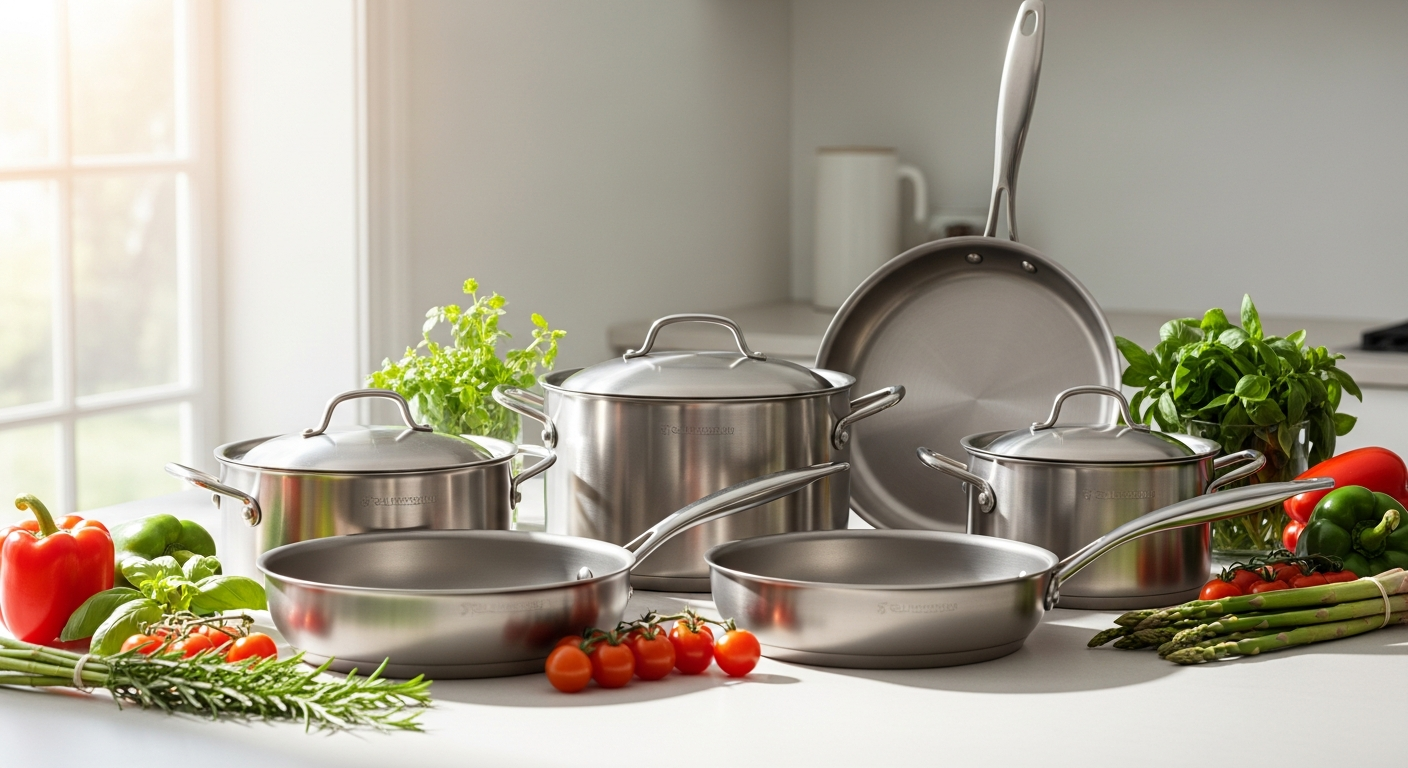 TitanPan Titanium Cookware: Chemical-Free