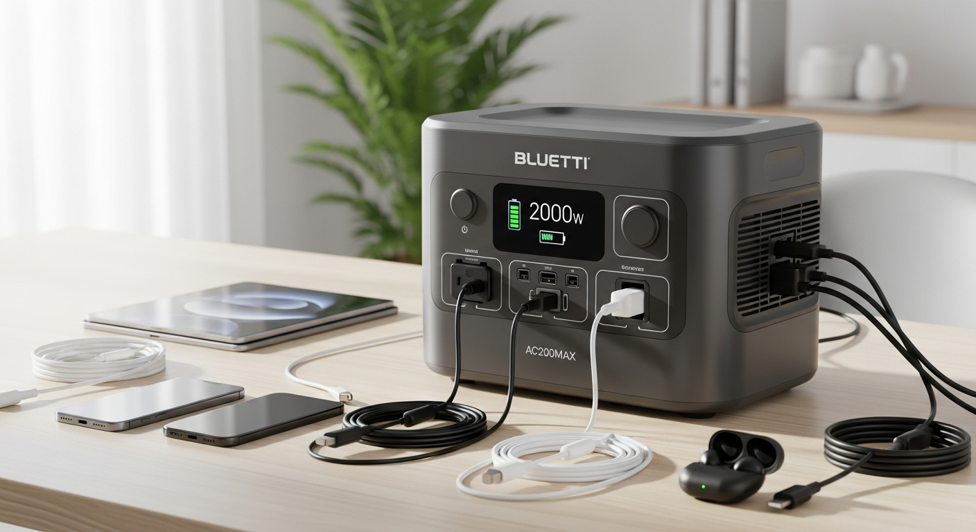 BLUETTI AC200MAX: Expandable Power Station