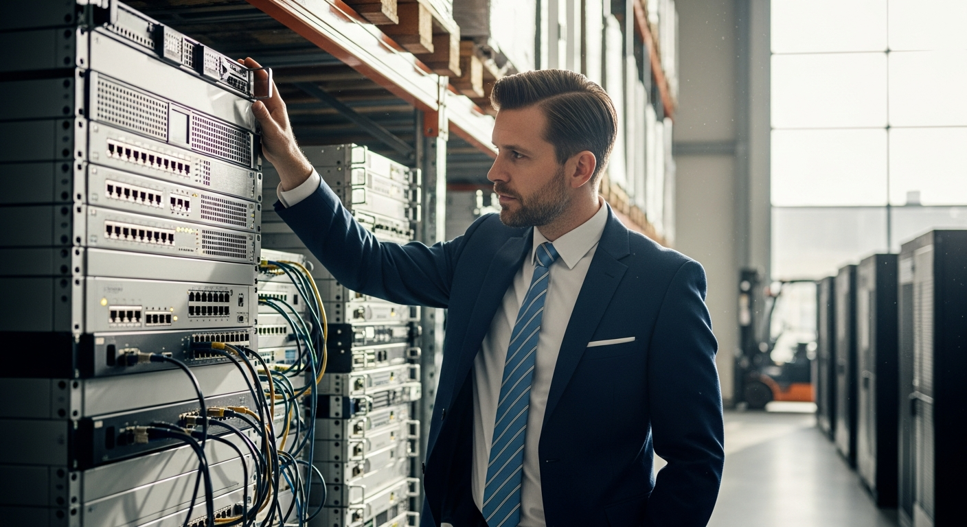 Australian IT reseller analyzing wholesale equipment pricing and margins on computer