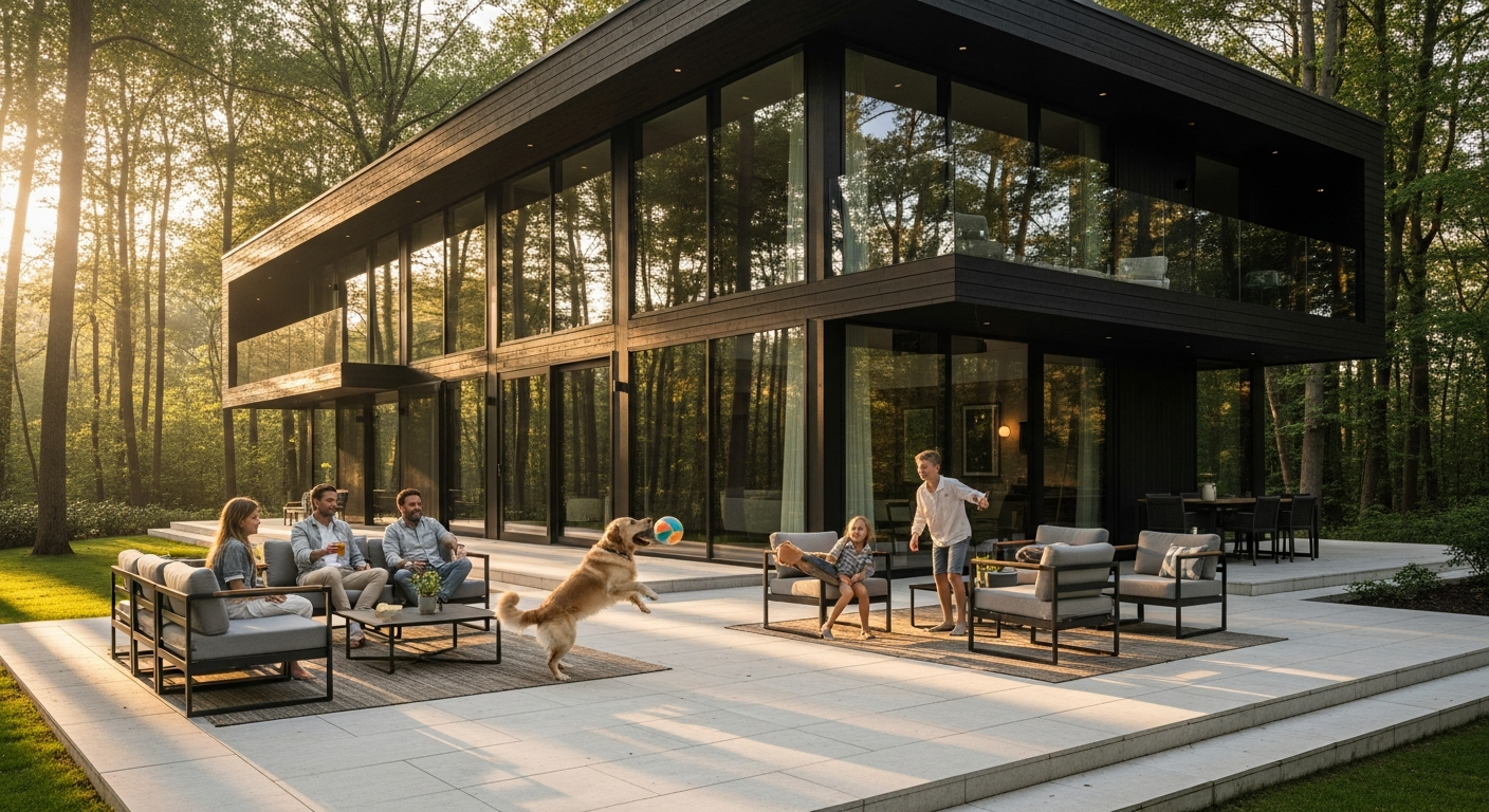 Luxury pet-friendly villa in Veluwe with private pool and garden