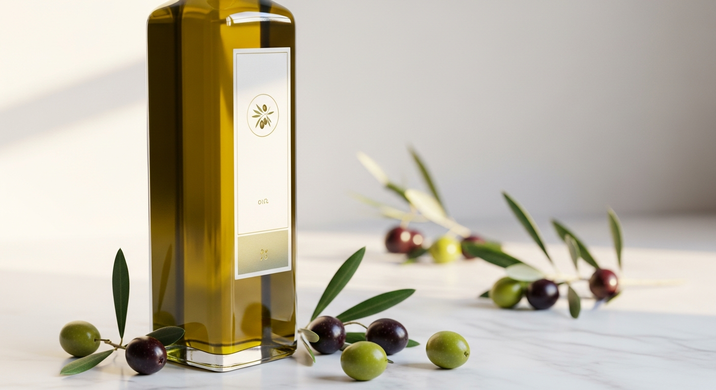 Byvoks Extra Slutty Olive Oil bottle with bold provocative label on white background
