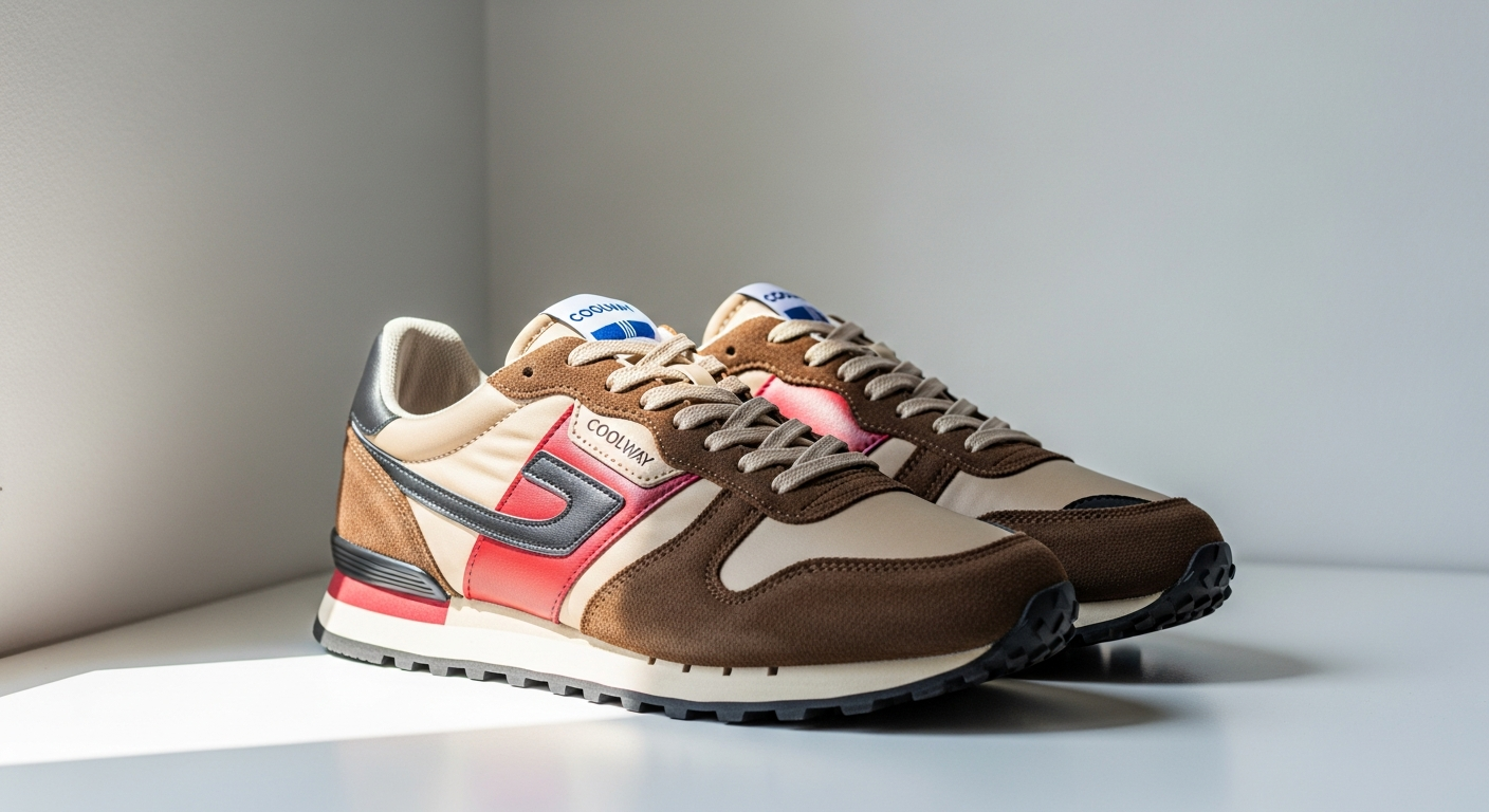 Coolway Goal Sneakers: Spanish Retro Design