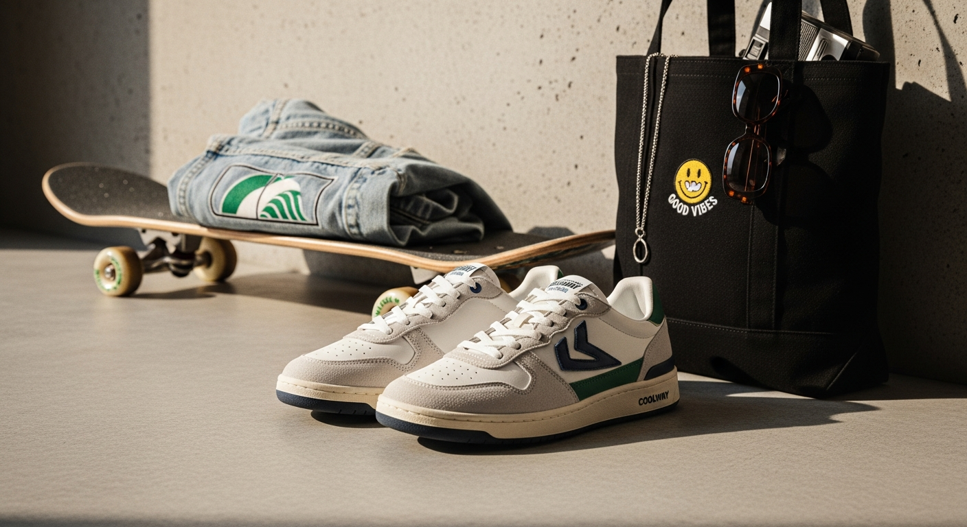 Coolway Goal Sneakers: Gen Z’s Retro Urban Style