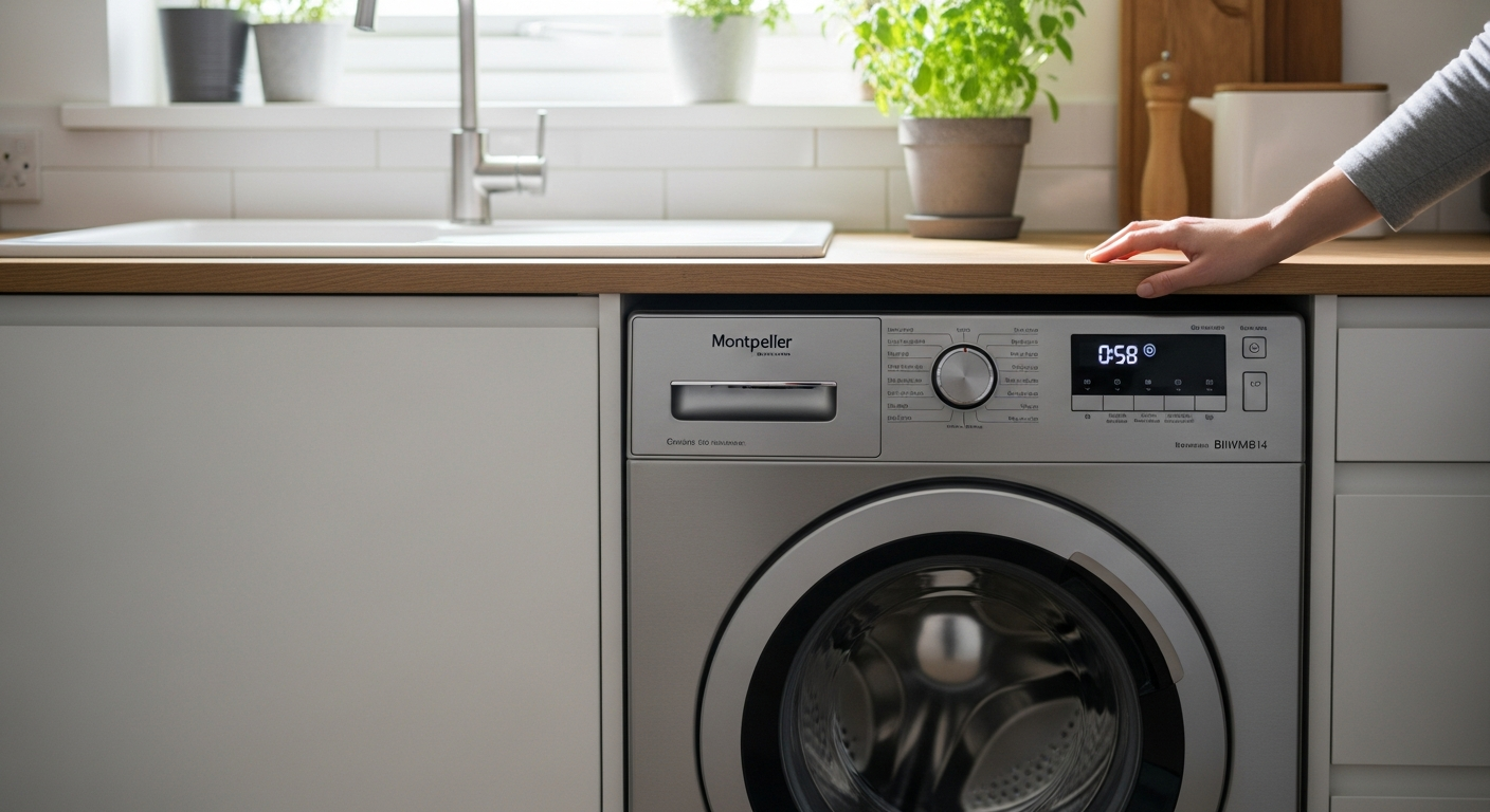 Montpellier MBIWM814 8kg Integrated Washing Machine
