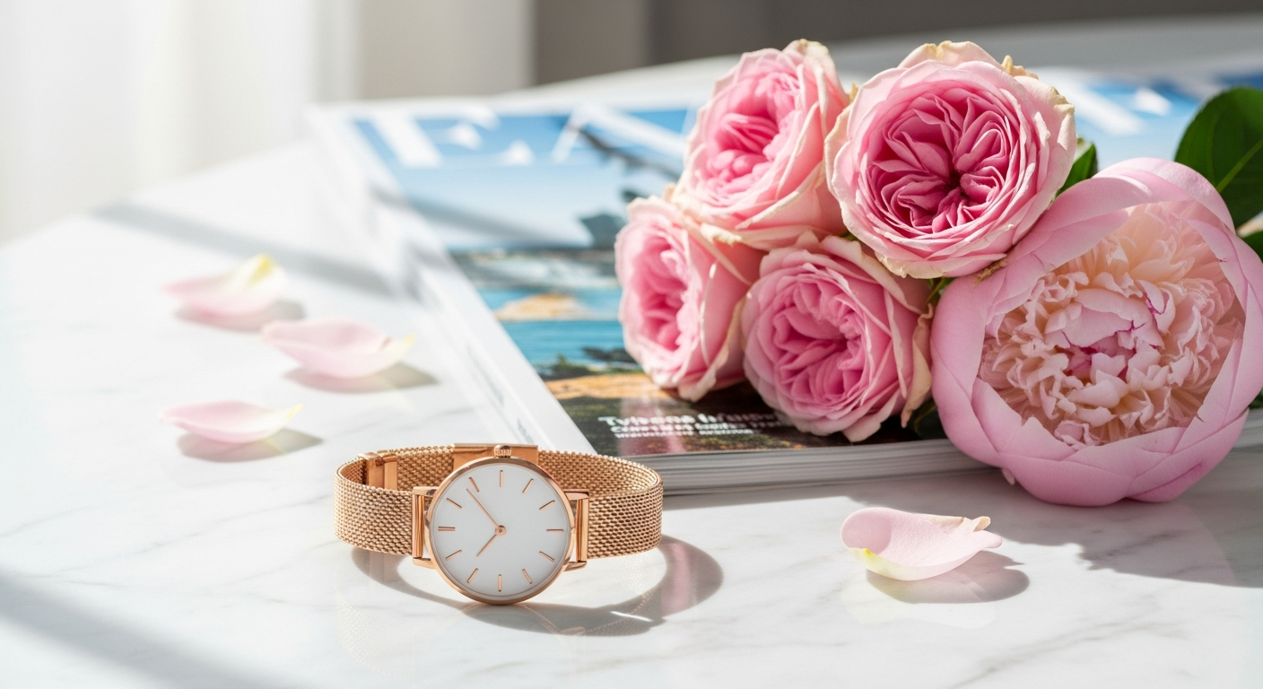 Petite Melrose Rose Gold Watch Guide