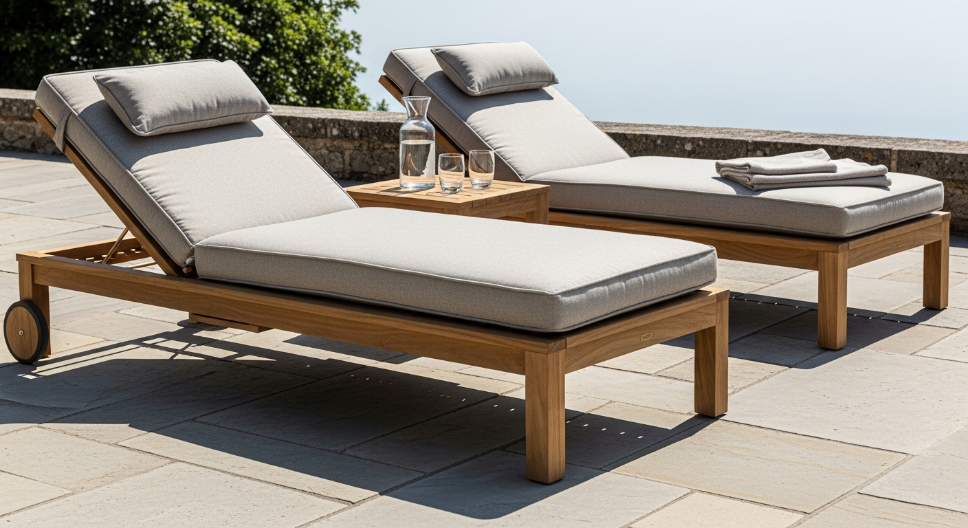 CASARIA Java Lounger Set: Premium Sustainable Comfort