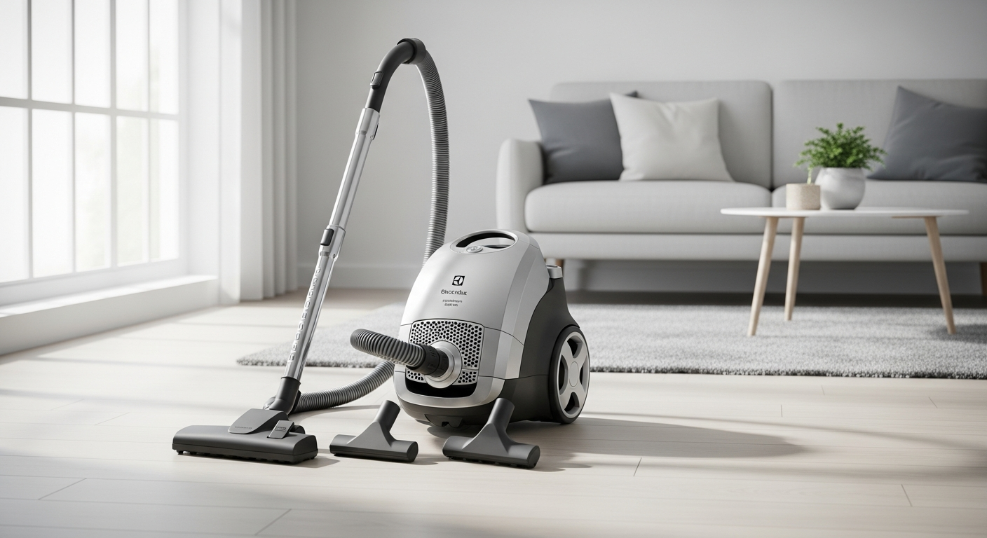 Electrolux PD82-4ST SilentPerformer cylinder vacuum cleaner in black and blue