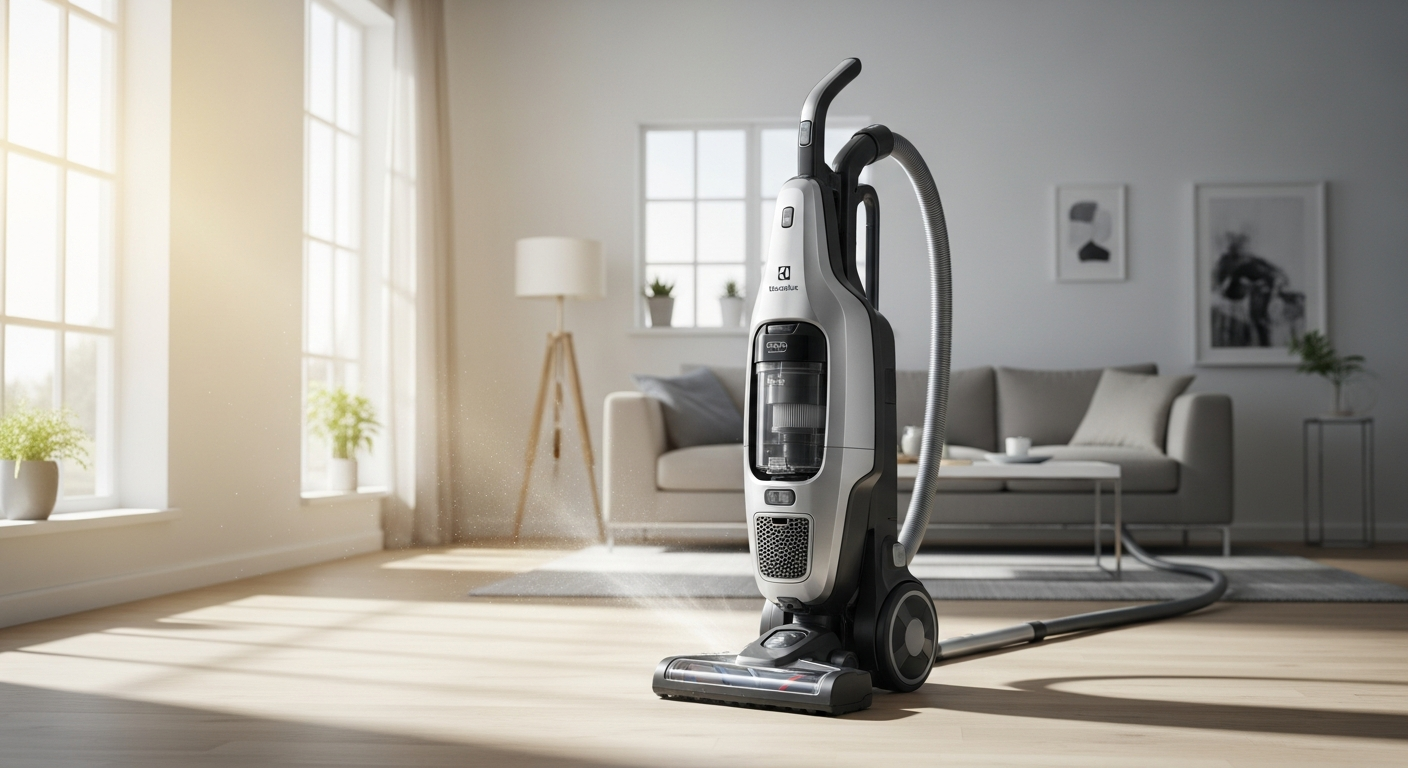 Electrolux PD82-4ST cylinder vacuum cleaner with HEPA filter displayed against white background