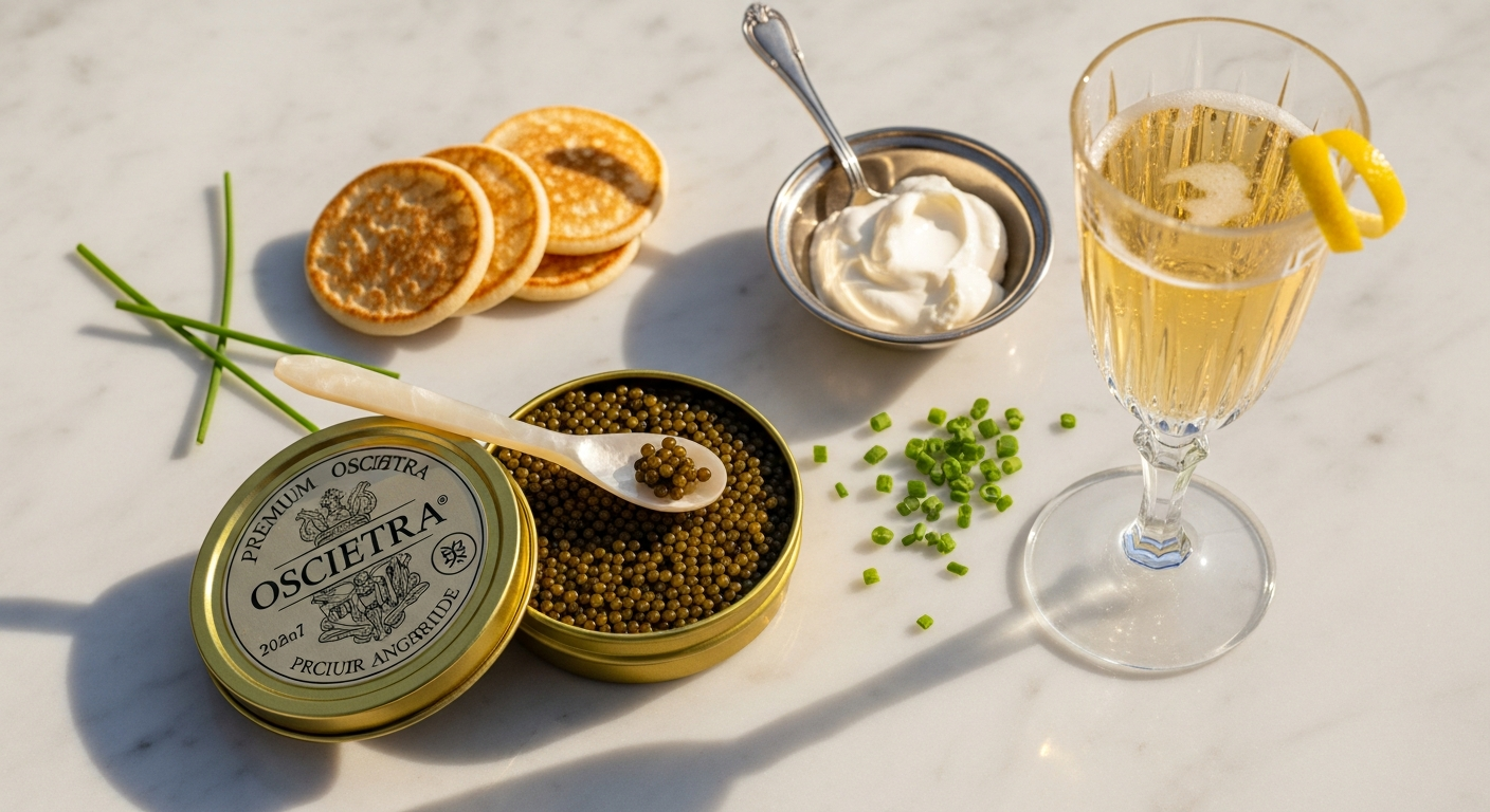 Premium Oscietra Caviar: Luxury for Every Occasion