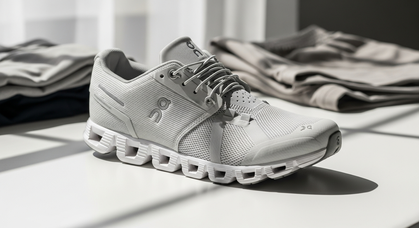 ON Cloud 6 men's lifestyle sneaker displayed on neutral background showing design