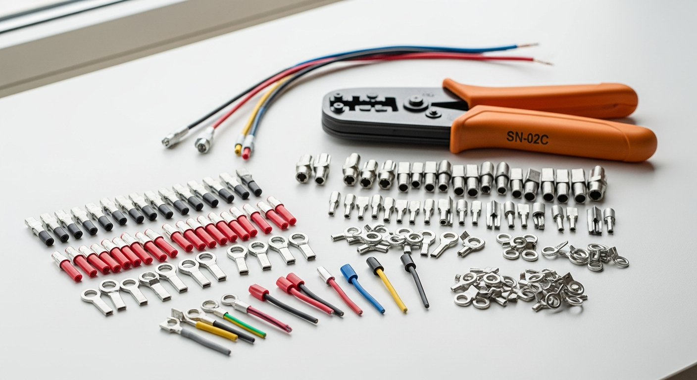 SN-02C Crimping Tool Set: Professional Cable Termination