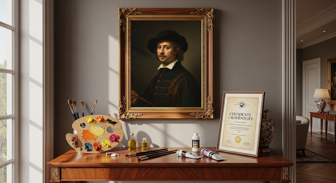 Custom handmade oil painting reproduction of a classical masterpiece on canvas