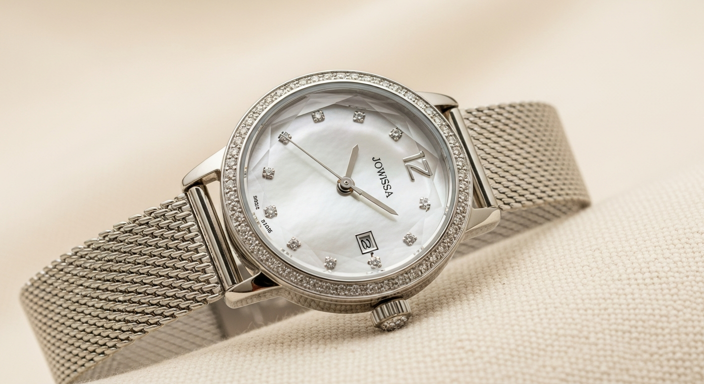 Jowissa Facet Strass Swiss Ladies Watch 2026