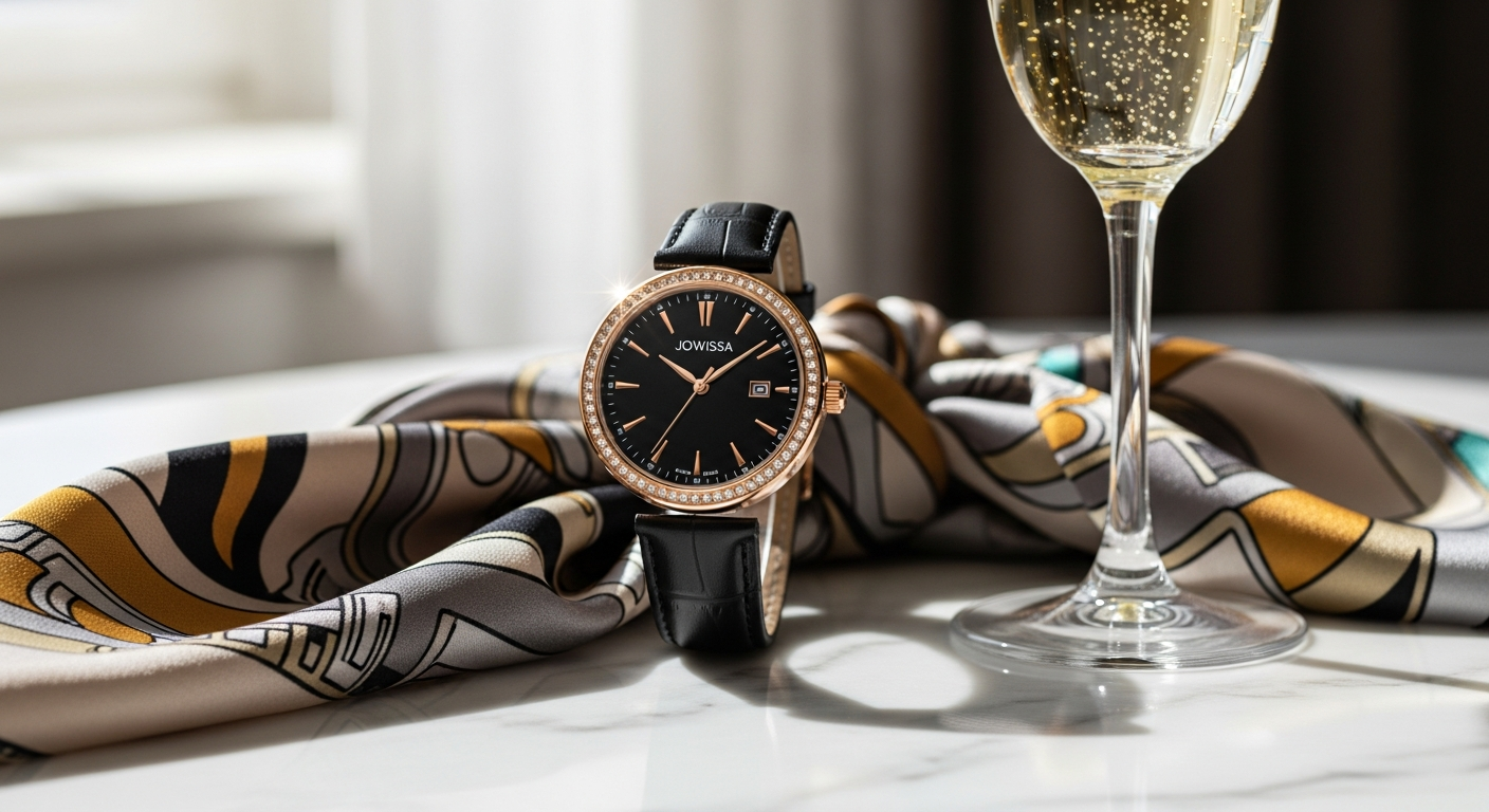 Jowissa Facet Strass Swiss Watch: Luxury Under $300