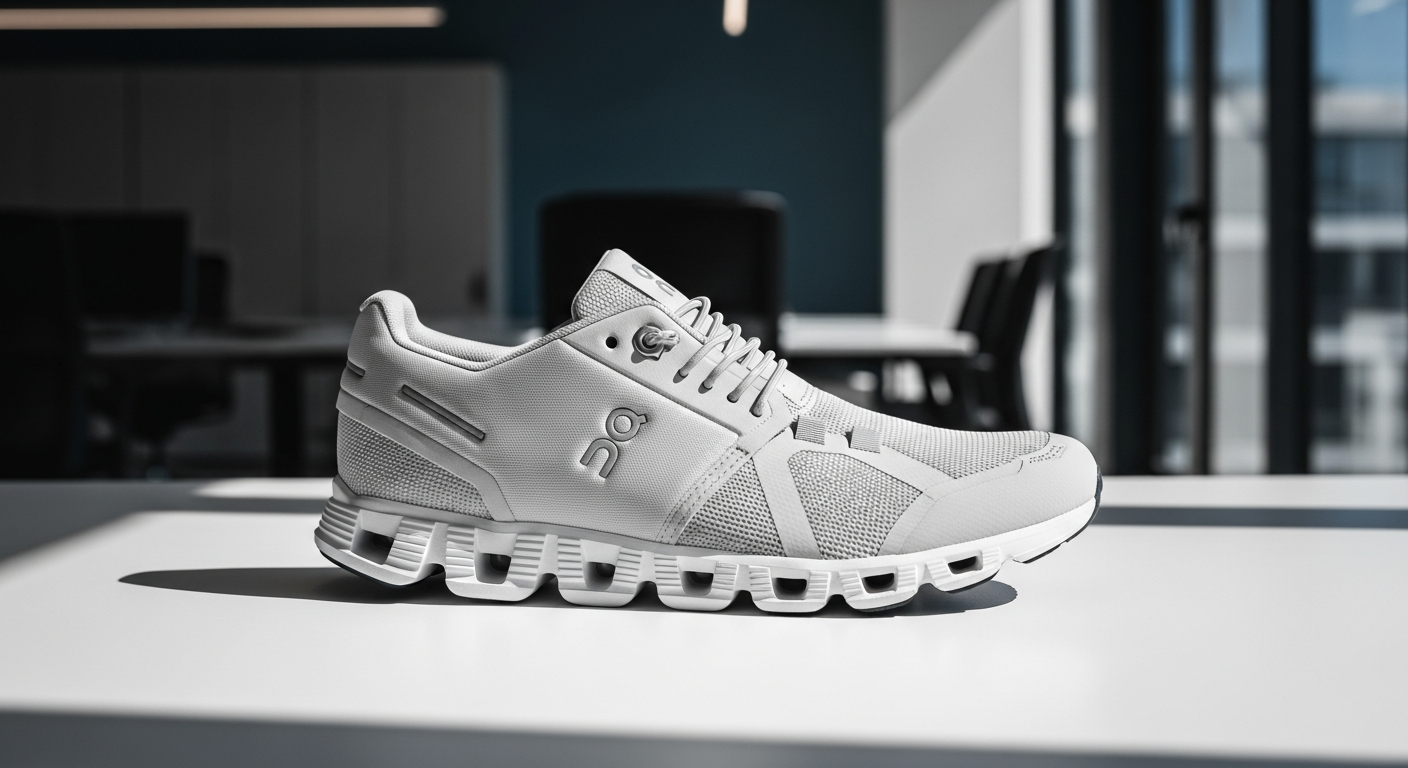 On Cloud 6 lifestyle sneaker displayed on neutral background showing CloudTec design