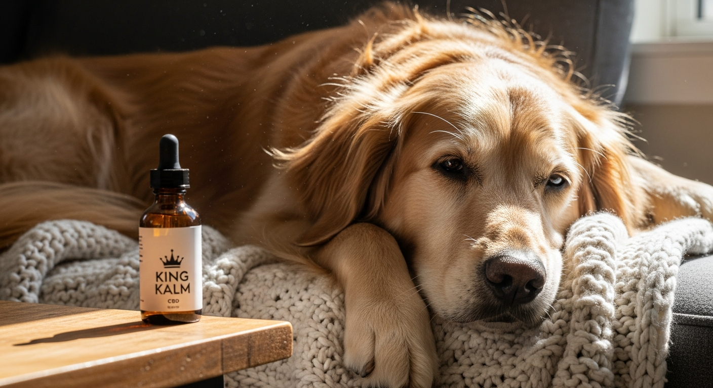 King Kalm CBD Oil for Senior Dogs: Joint Support