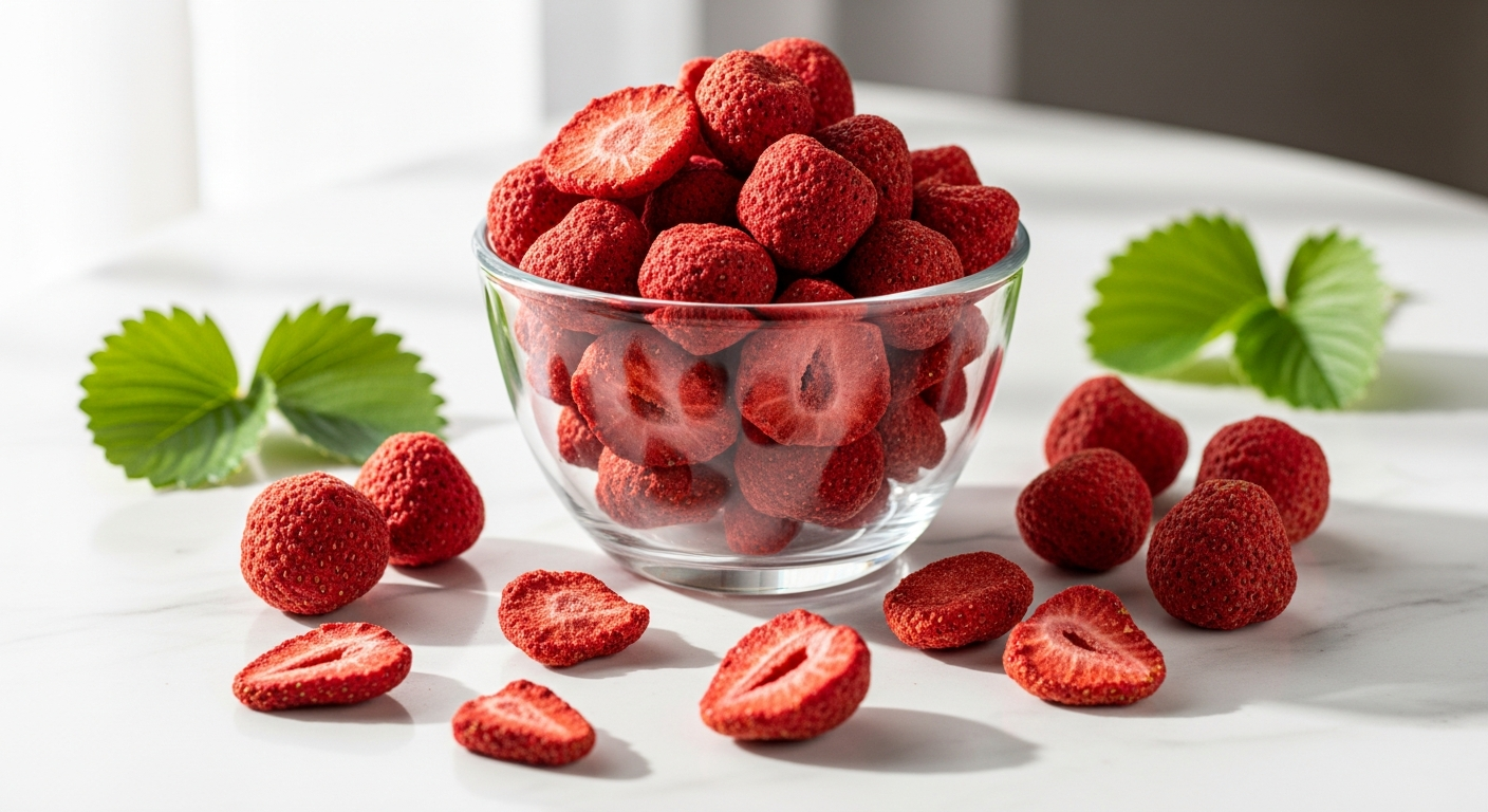 KoRo Freeze-Dried Strawberries: Premium Quality