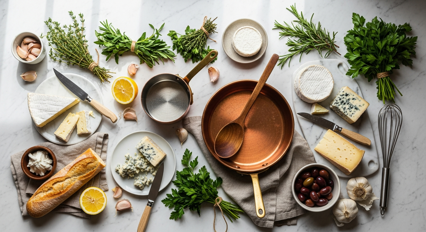 Académie du Goût Premium Subscription platform interface showing recipe library and video tutorials