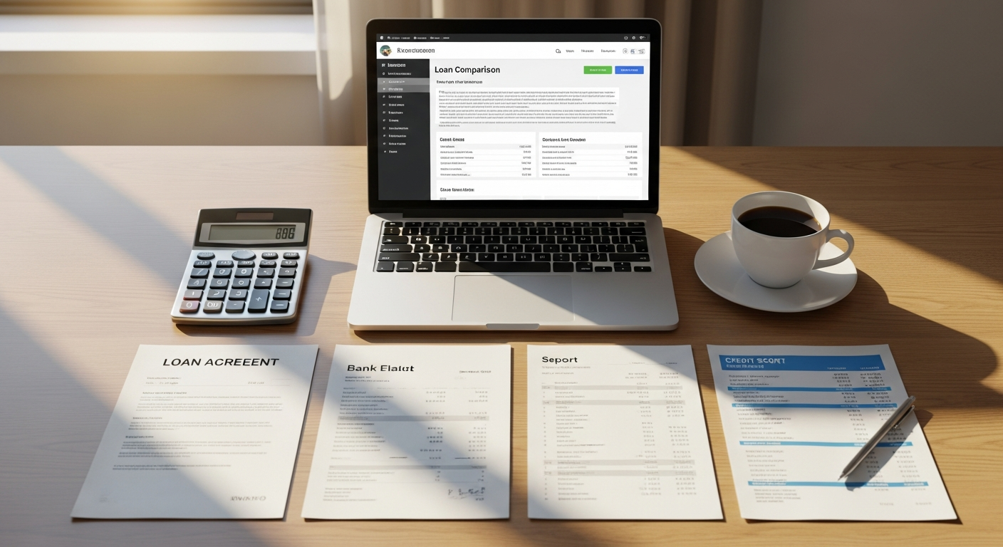 Financial lending service comparison and loan options guide