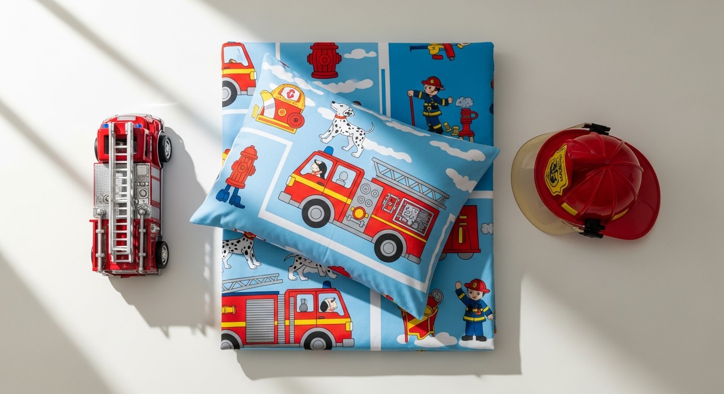Leslis Fire Brigade Bed Linen: Premium Kids Bedding