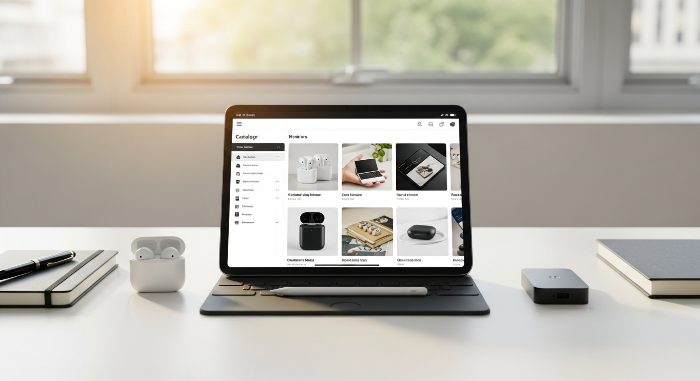 Lunzo AT online marketplace product catalog shopping guide interface