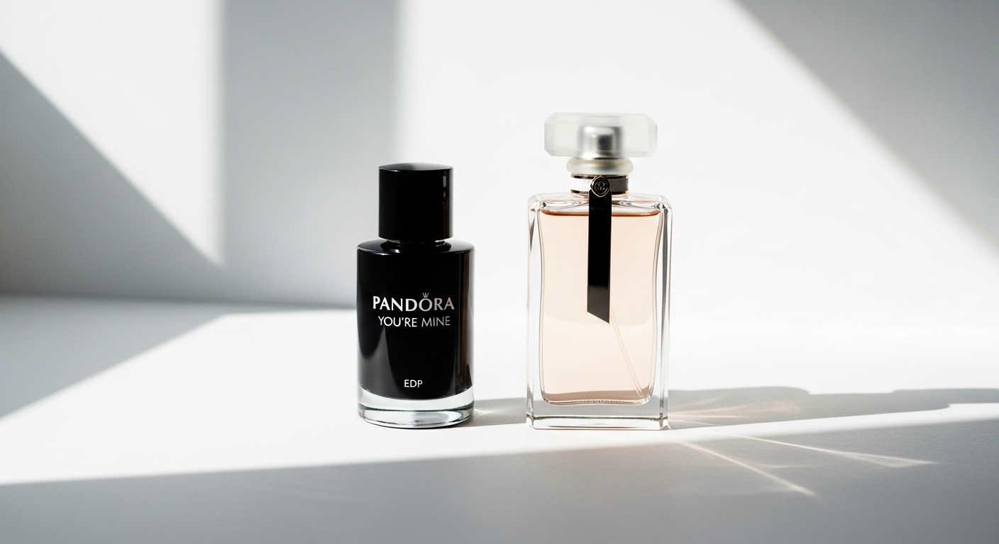 Pendora Scents You're Mine EDP fragrance bottle with spiced fruity notes