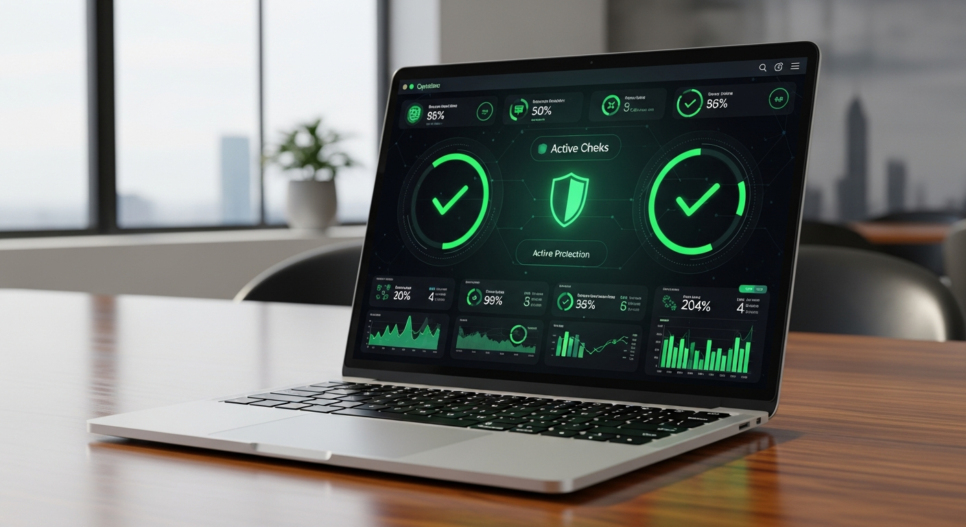 Malwarebytes Premium Security dashboard showing real-time ransomware threat detection and multi-device protection interface