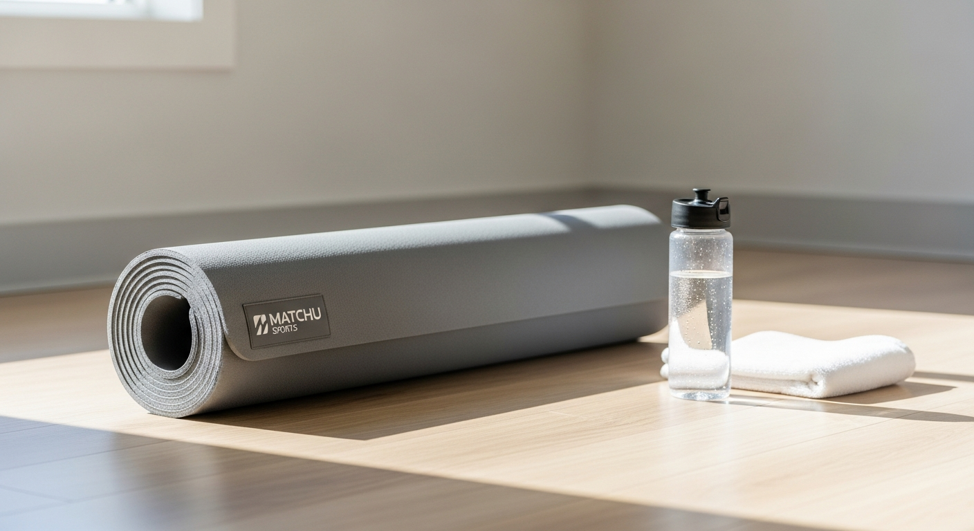 Matchu Sports Grey NBR Fitness Mat Review