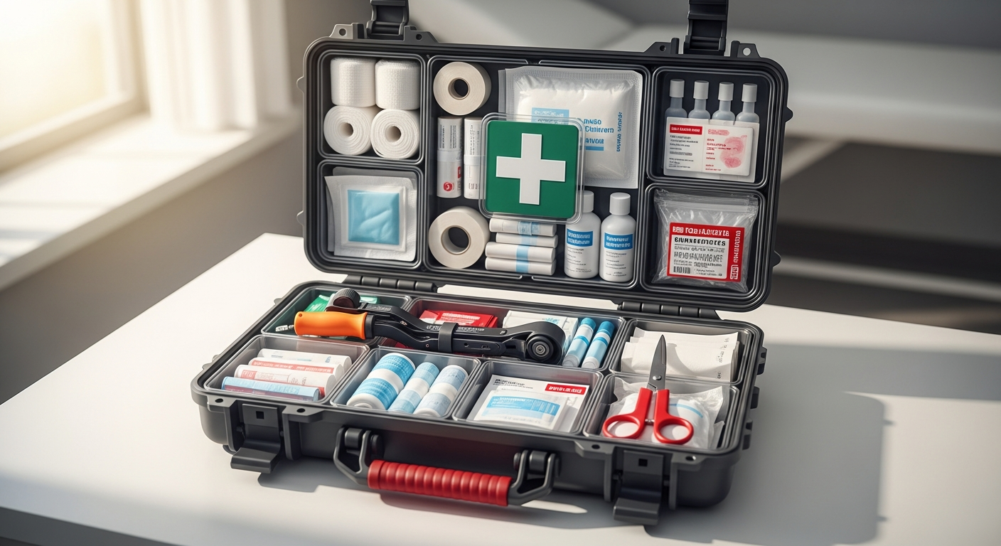 Professional-grade MyMedic MyFAK Pro First Aid Kit with trauma supplies and EMT tools