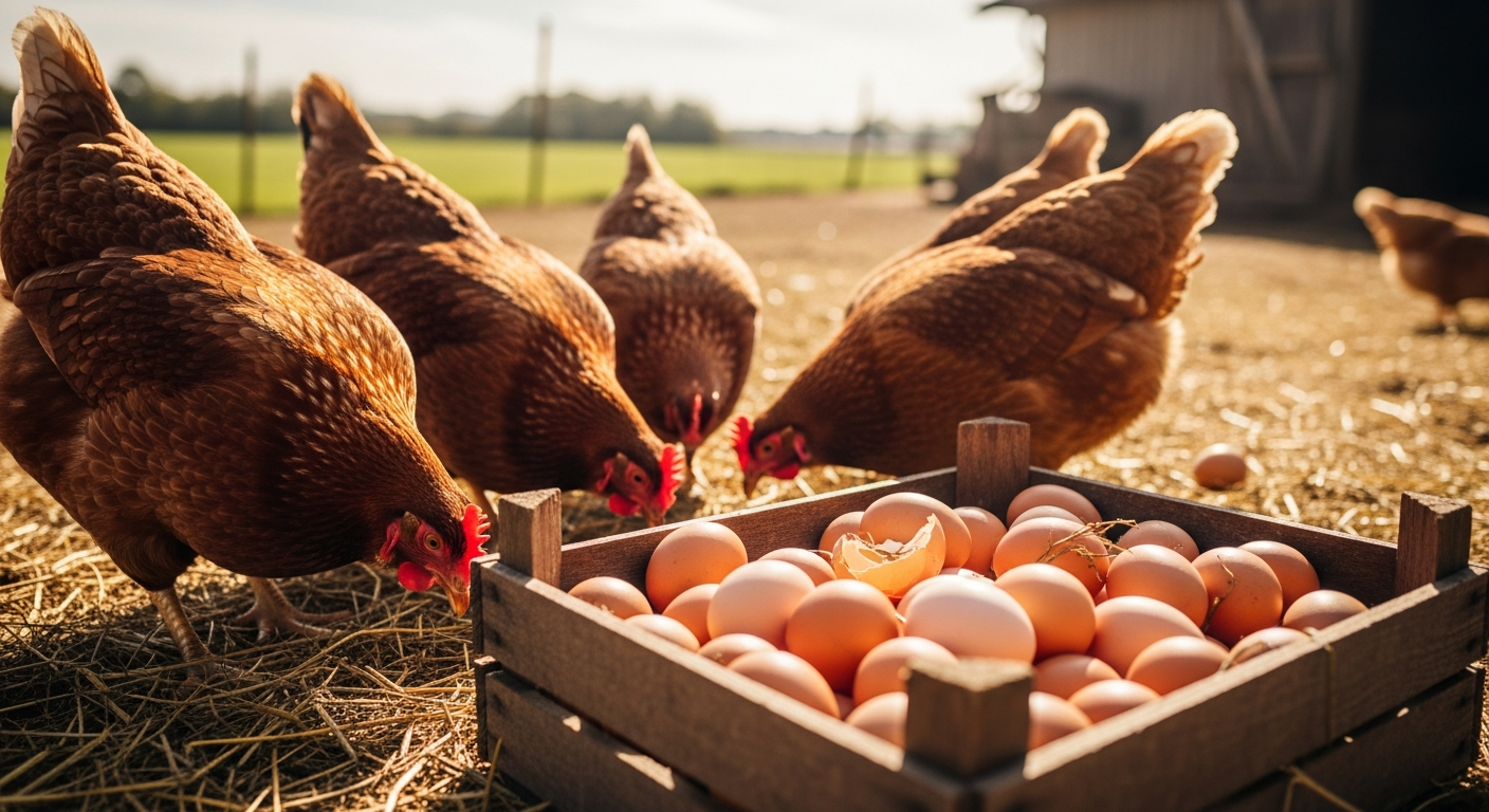Bio-Eier: Nachhaltige Qualität & Tierwohl