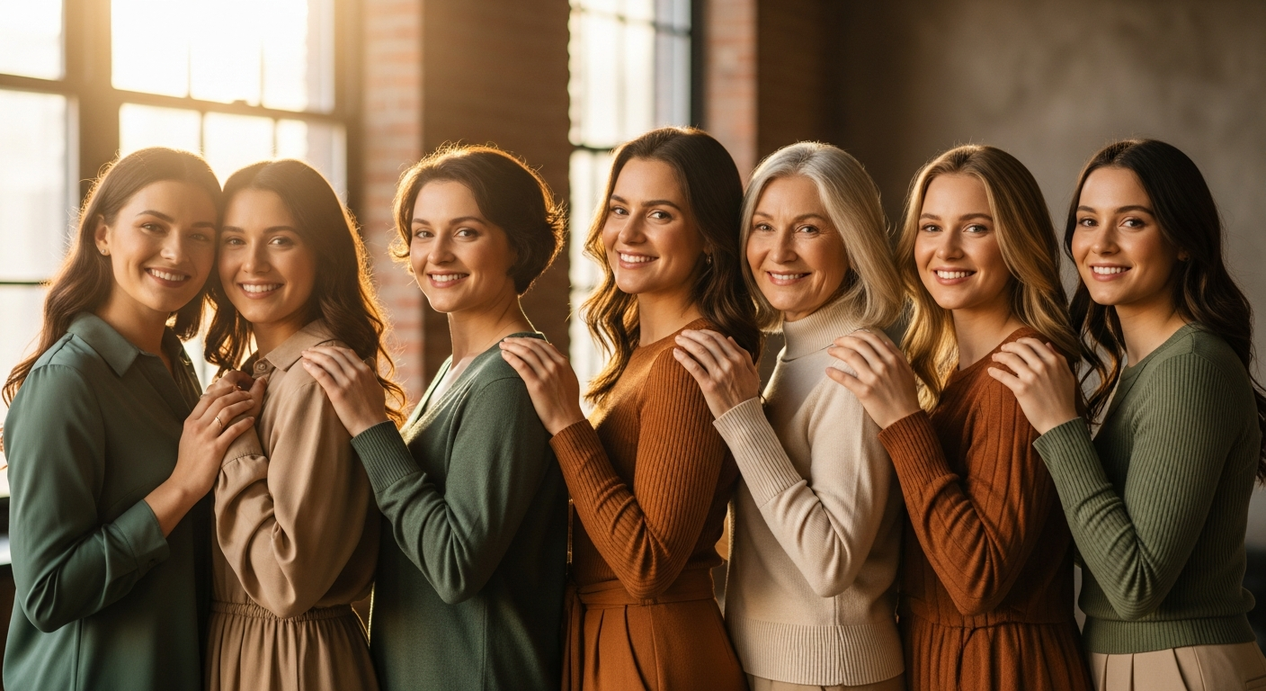 Women in a supportive group therapy circle discussing childhood emotional neglect and healing