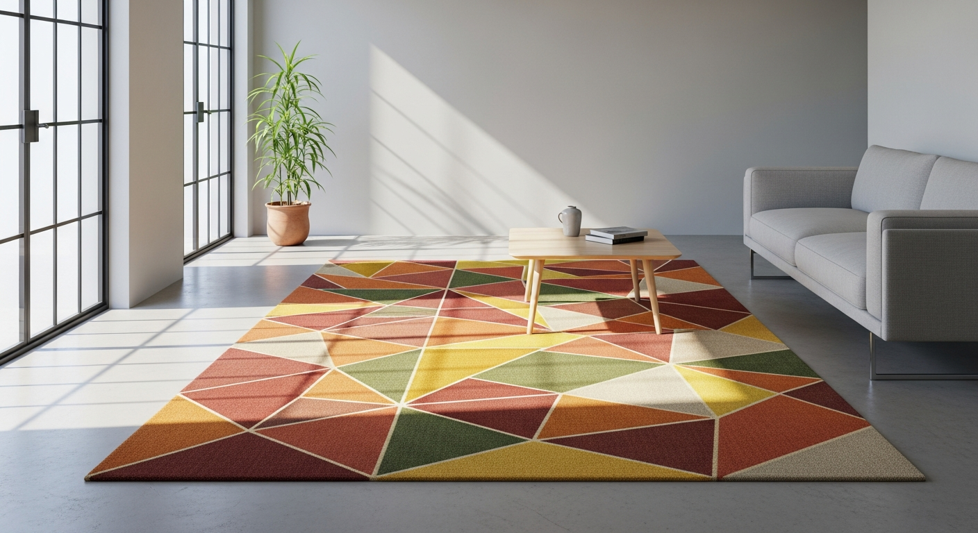 Acsento Lipari Terra Rug: Modern & Durable