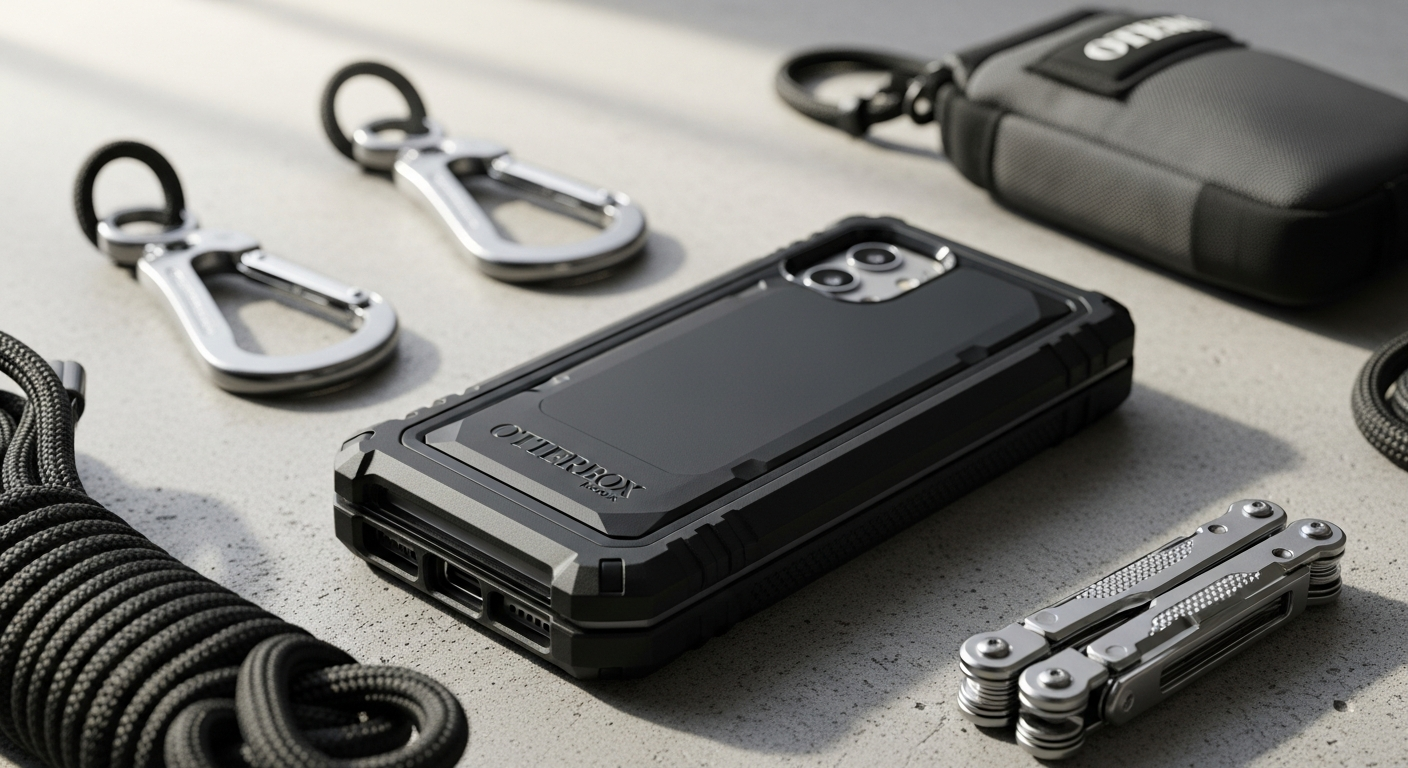 OtterBox Defender Series rugged phone case with tri-layer protection design